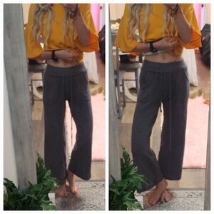 Baci Mina Wide Leg Sweater Lounge Knit Pant Stretch Xs